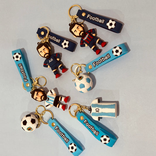 Messi Keychain - 3D Silicone | Unbelievable Quality