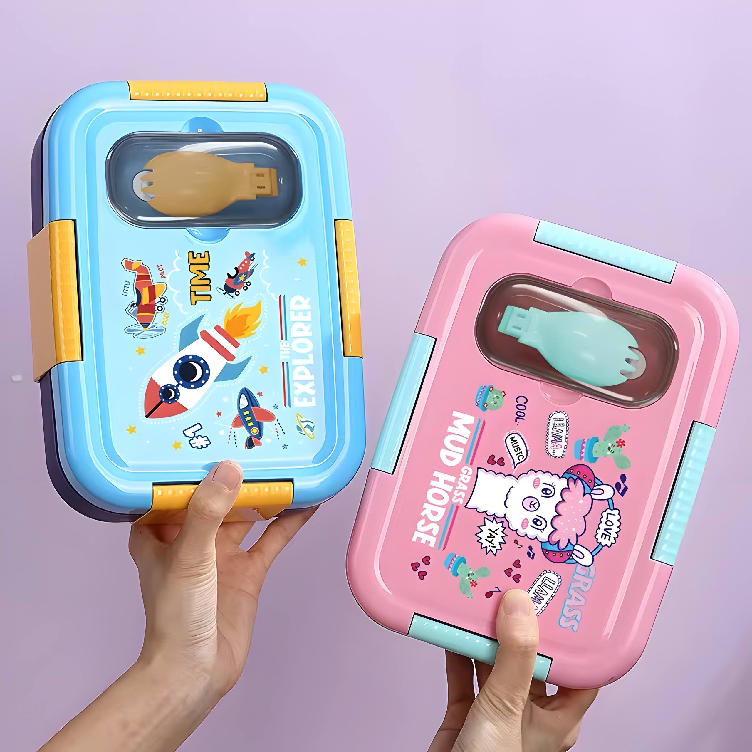 IQIX - 3 Grid Spill Free Lunchbox – Viaana Kids Store