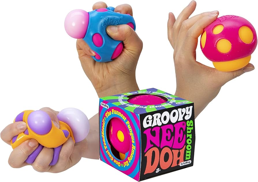 Nee Doh  - Groovy Shroom | 1pcs