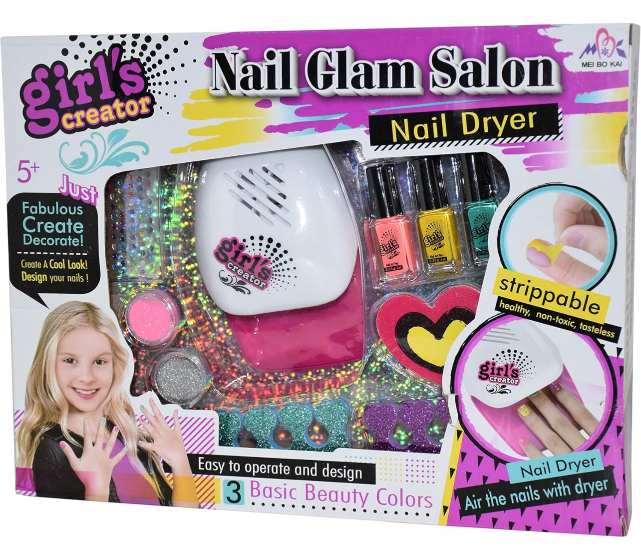 Nail Glam Salon - Real Salon Style Nail Dryer