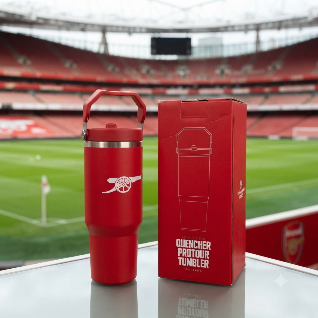 Stanley 1913 x Arsenal The IceFlow™ Flip Straw 2.0 Tumbler | 30oz