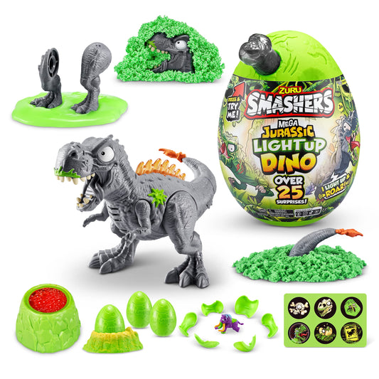 Zuru Smashers - Mega Jurassic Light Up Dino Egg