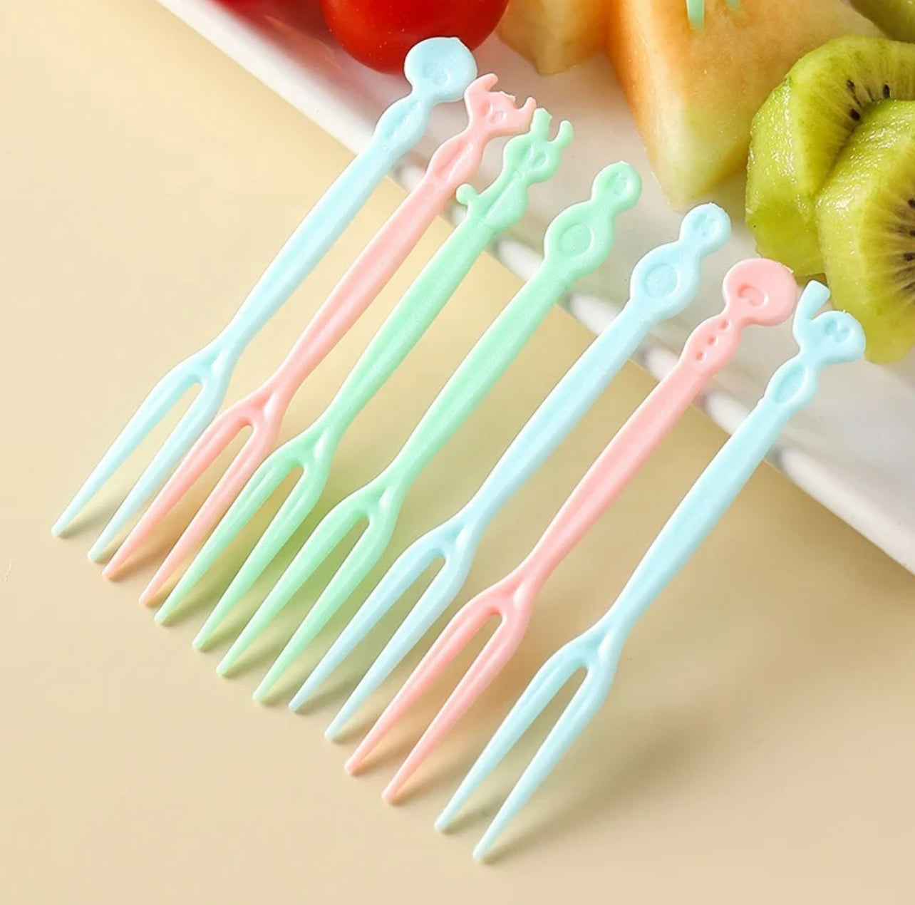 Fruit Fork Picks - Bento Lunch Accessories | 50pcs