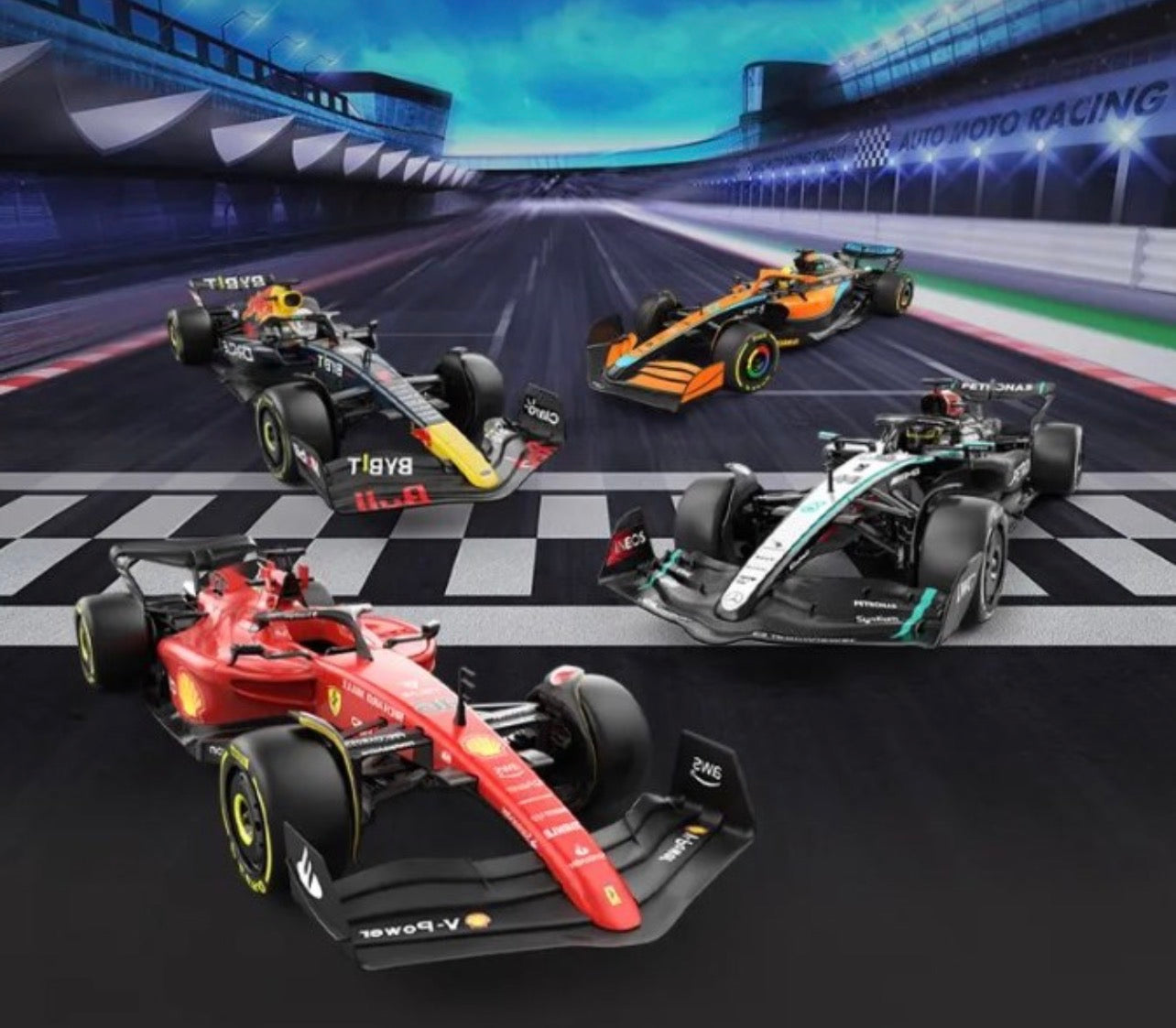 Rastar R/C - Ferrari SF-25 (Scale 1:18)