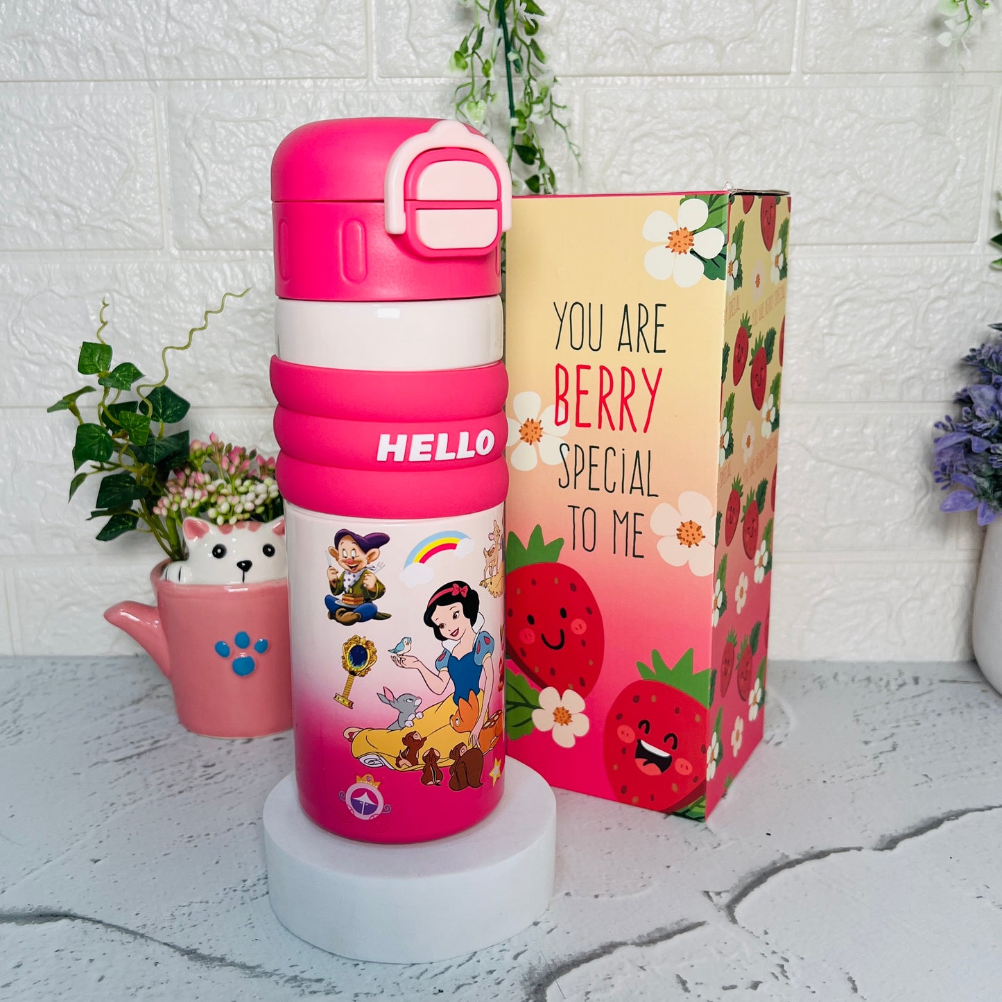 Hello - 2 Way Drink Insulated Bottle | SUS316