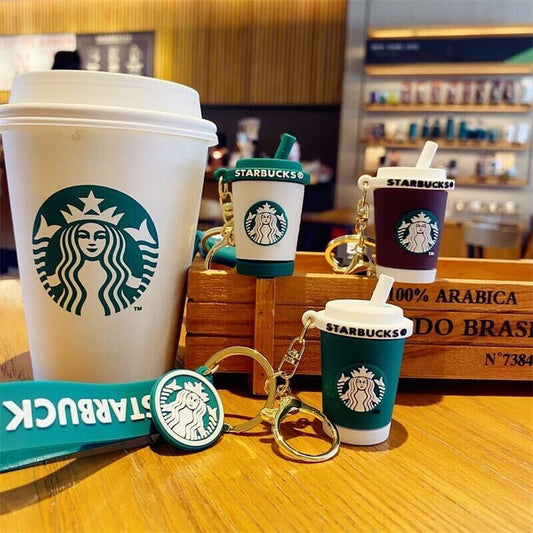 Starbucks Coffee Cup 3D Keychains