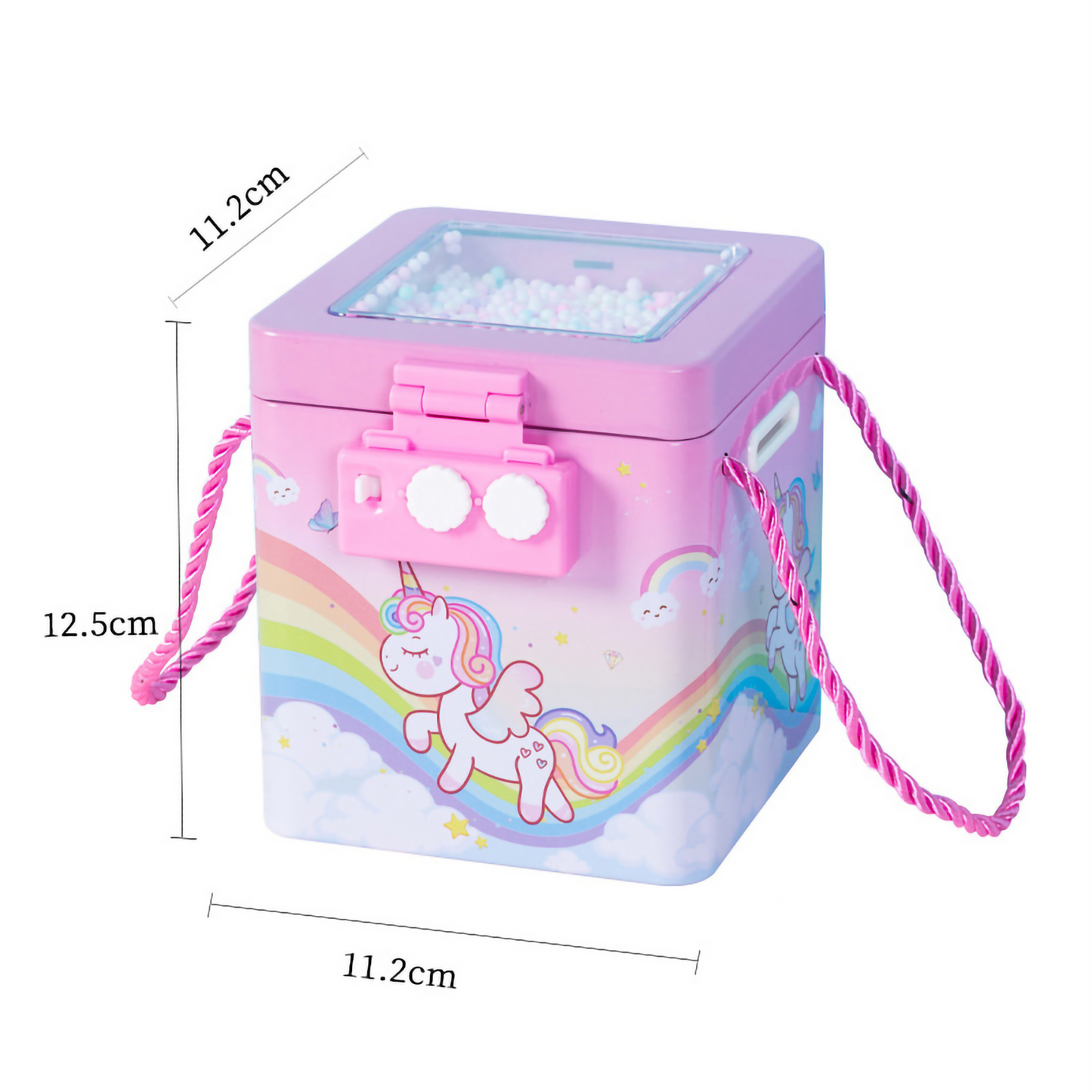 Metal Piggy Bank with Dial Lock
