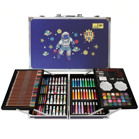 Outer Space - 145pcs Colouring Trunk