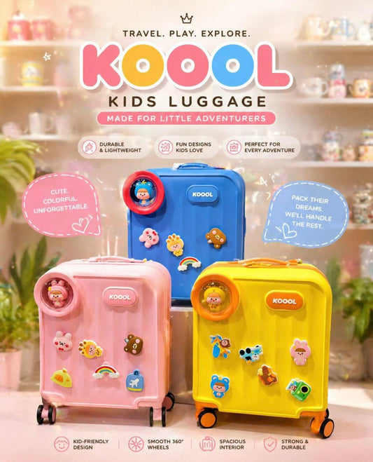 Koool - Kids Premium Trolley Bags