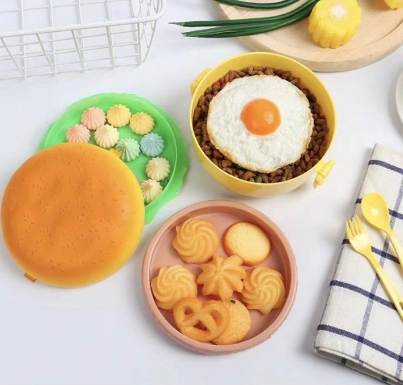 Hamburger Snackbox - Toddler’s Favourite 🍔