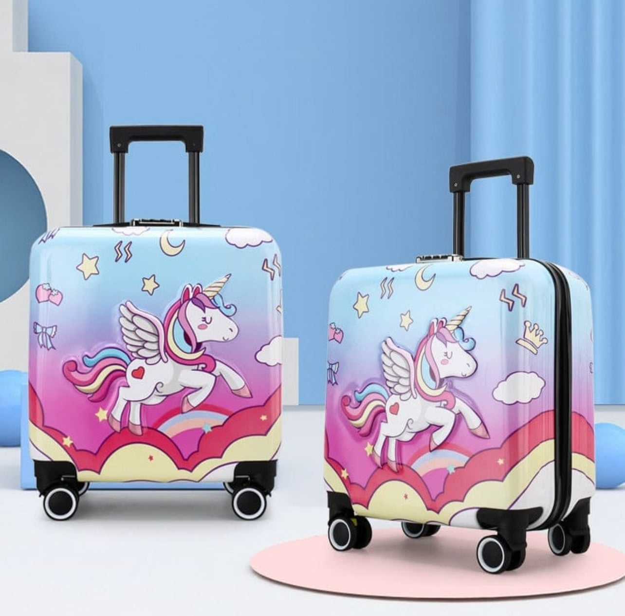 Sanushaa Trolley Bag Cover 75 cm Multicolour I Luggage Cover