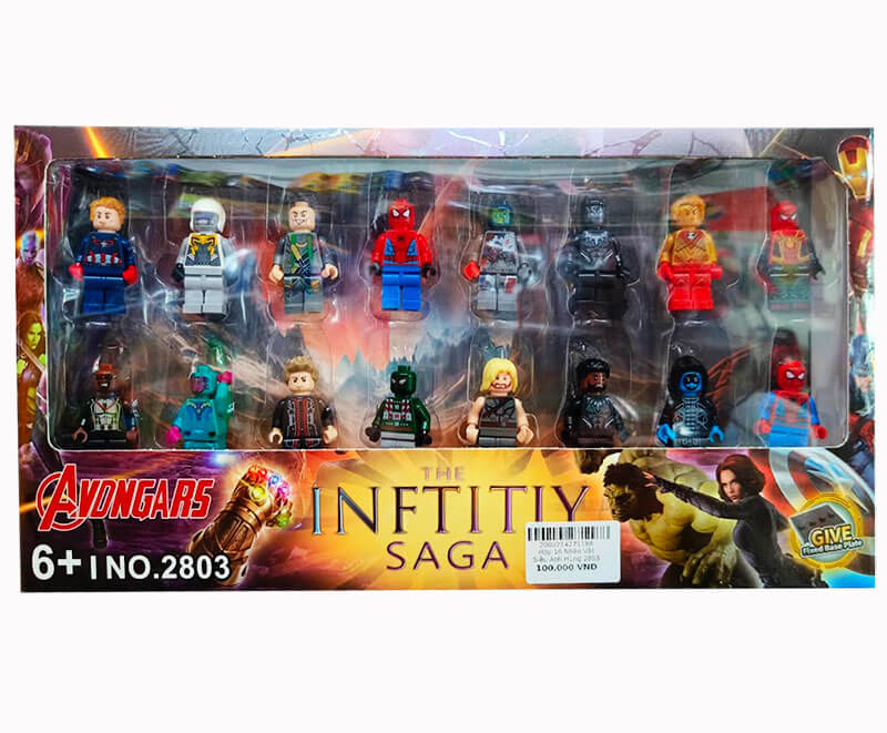 Big Minifigures Building Blocks - 16pcs