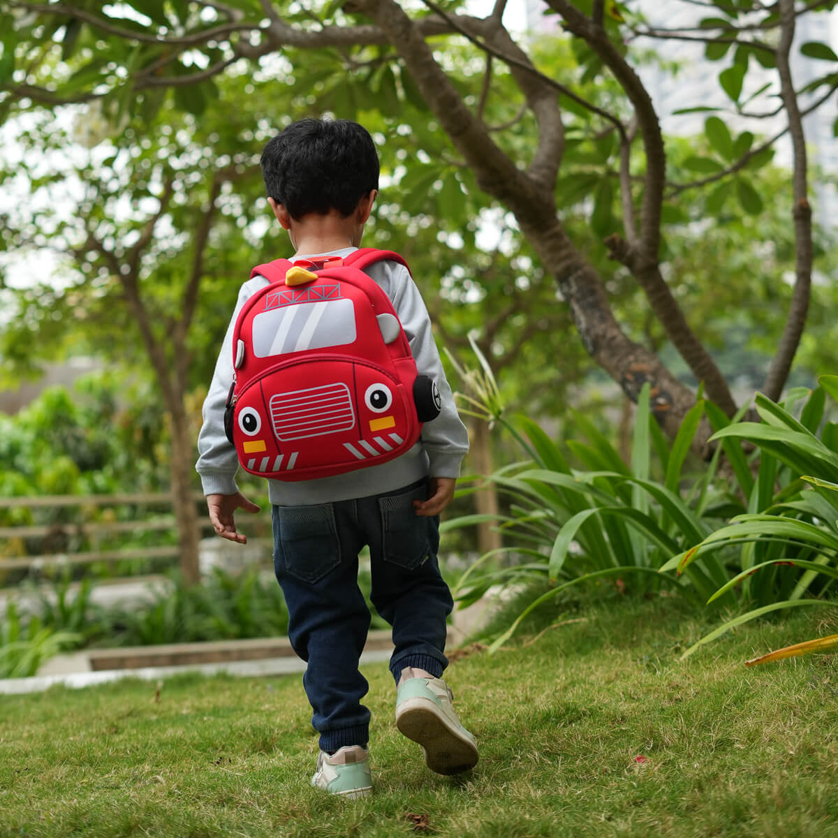 Toddler’s Soft Plush Backpack for Pre School - Picnic