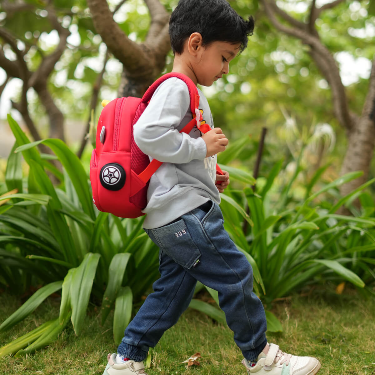 Toddler’s Soft Plush Backpack for Pre School - Picnic