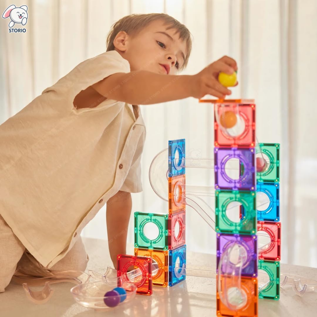 75pcs Magnetic Tiles - Learn n Play