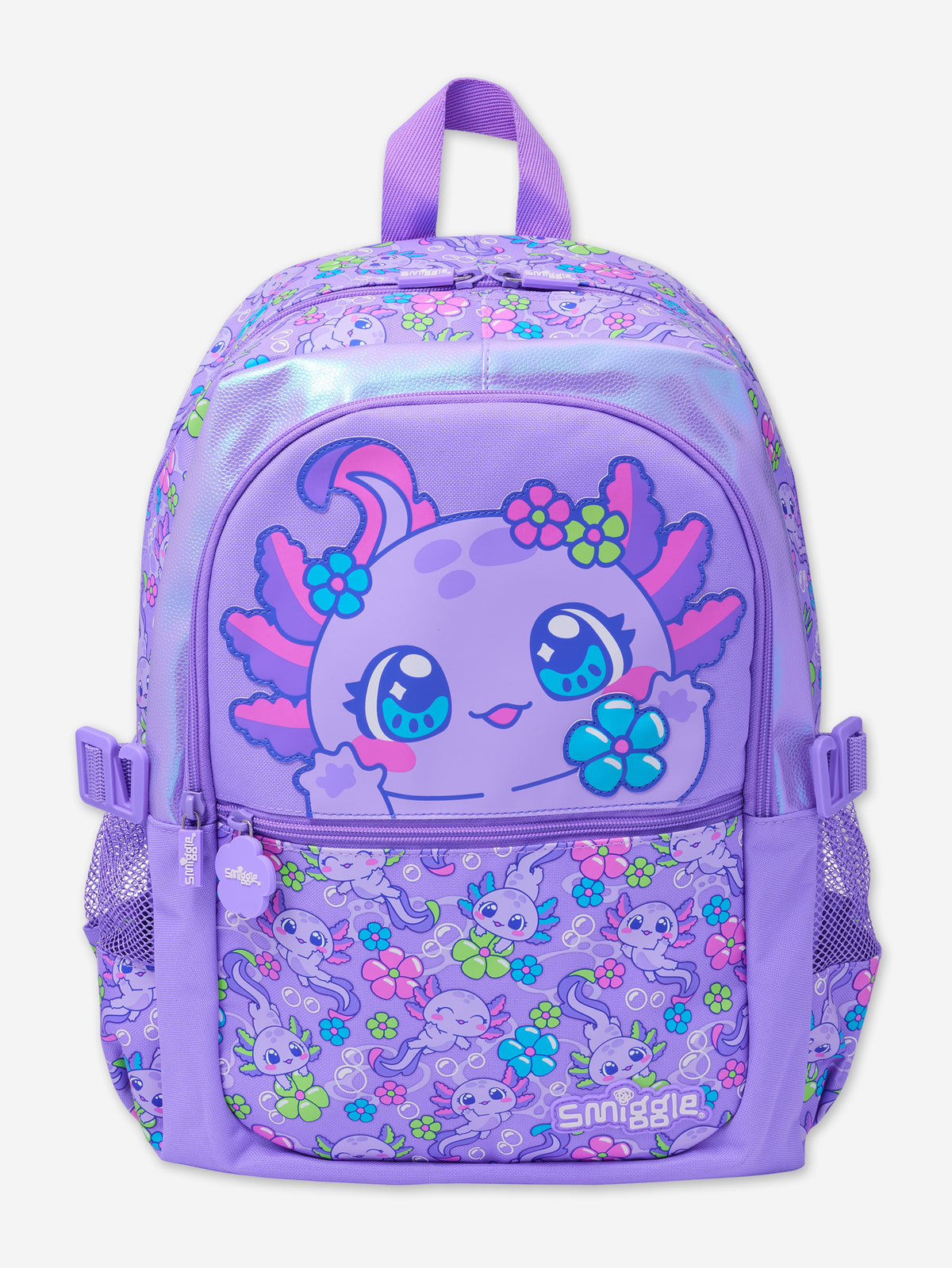 Smiggle 16” - Realm Lilac Classic Backpack