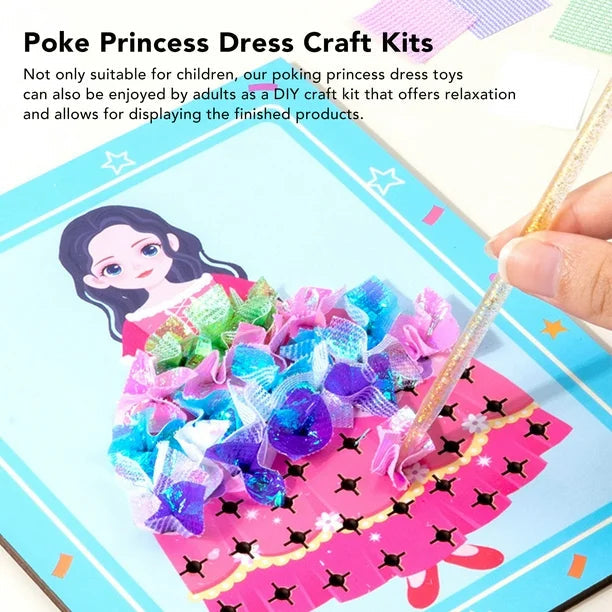DIY Frozen-Princess Gown Kit for Kids (Set of 2)