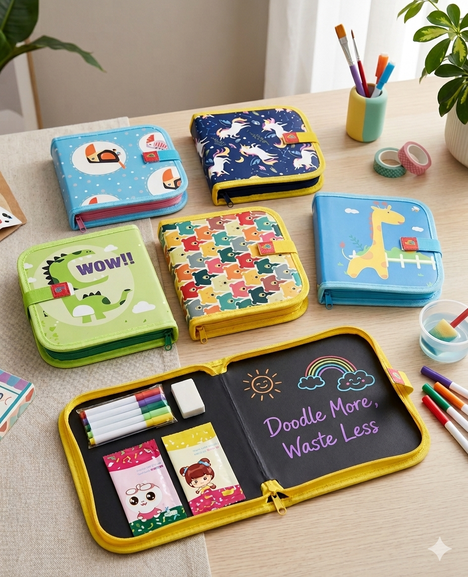 Draw and Wipe - Doodle Book