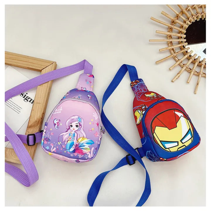 Chest/Cross Bag - Cute Characters for Toddlers