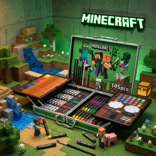 Minecraft - 145pcs Colouring Trunk