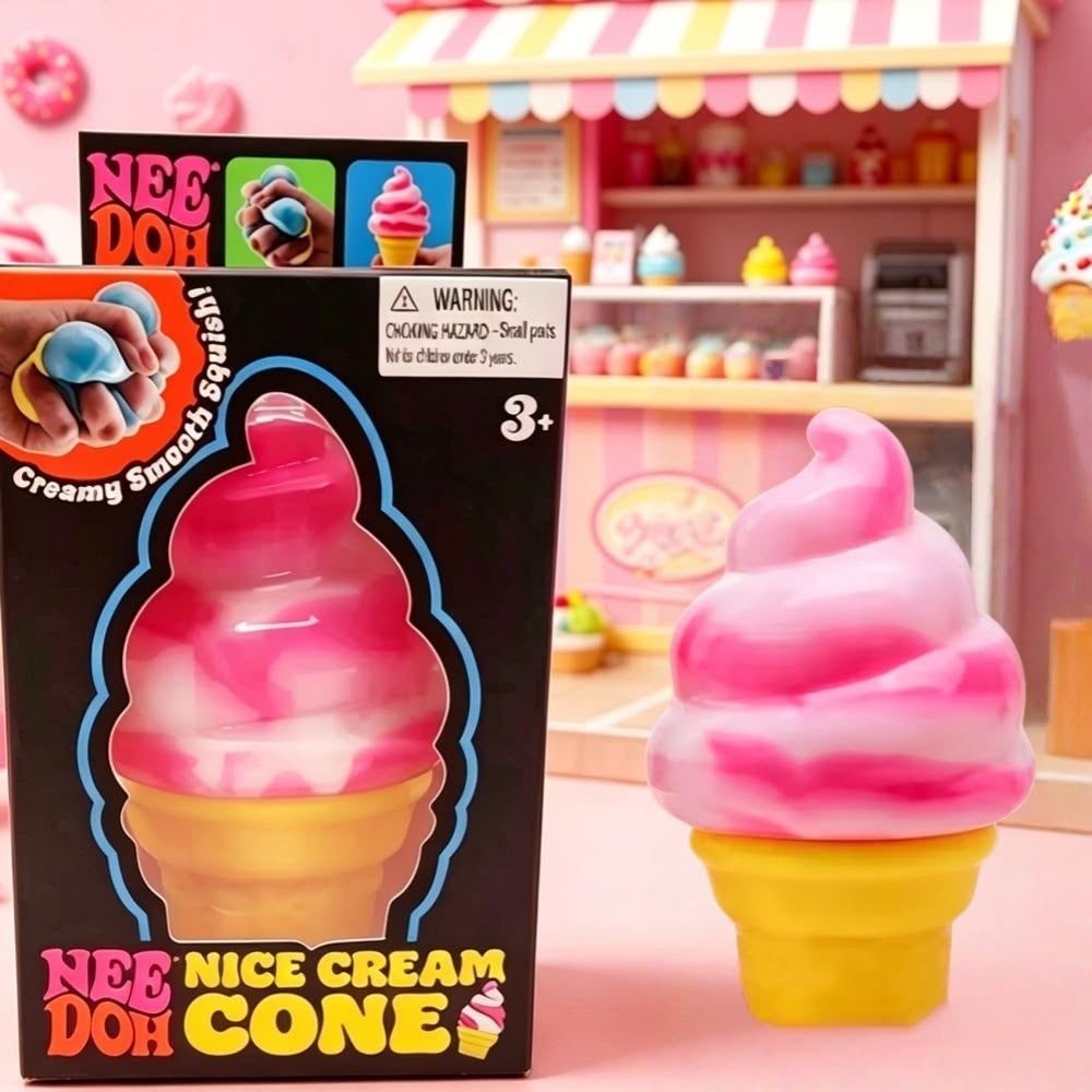 Nee Doh Nice Cream Cone - 1pc