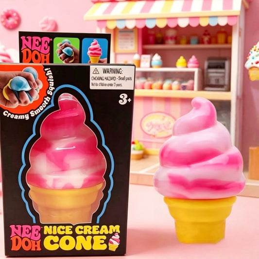 Nee Doh Nice Cream Cone - 1pc