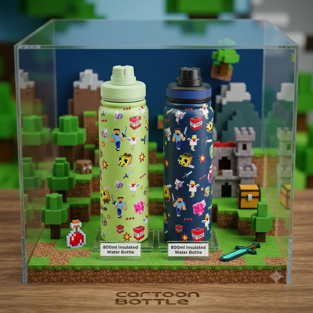 Minecraft - 800ml | Insulated Sports Bottle