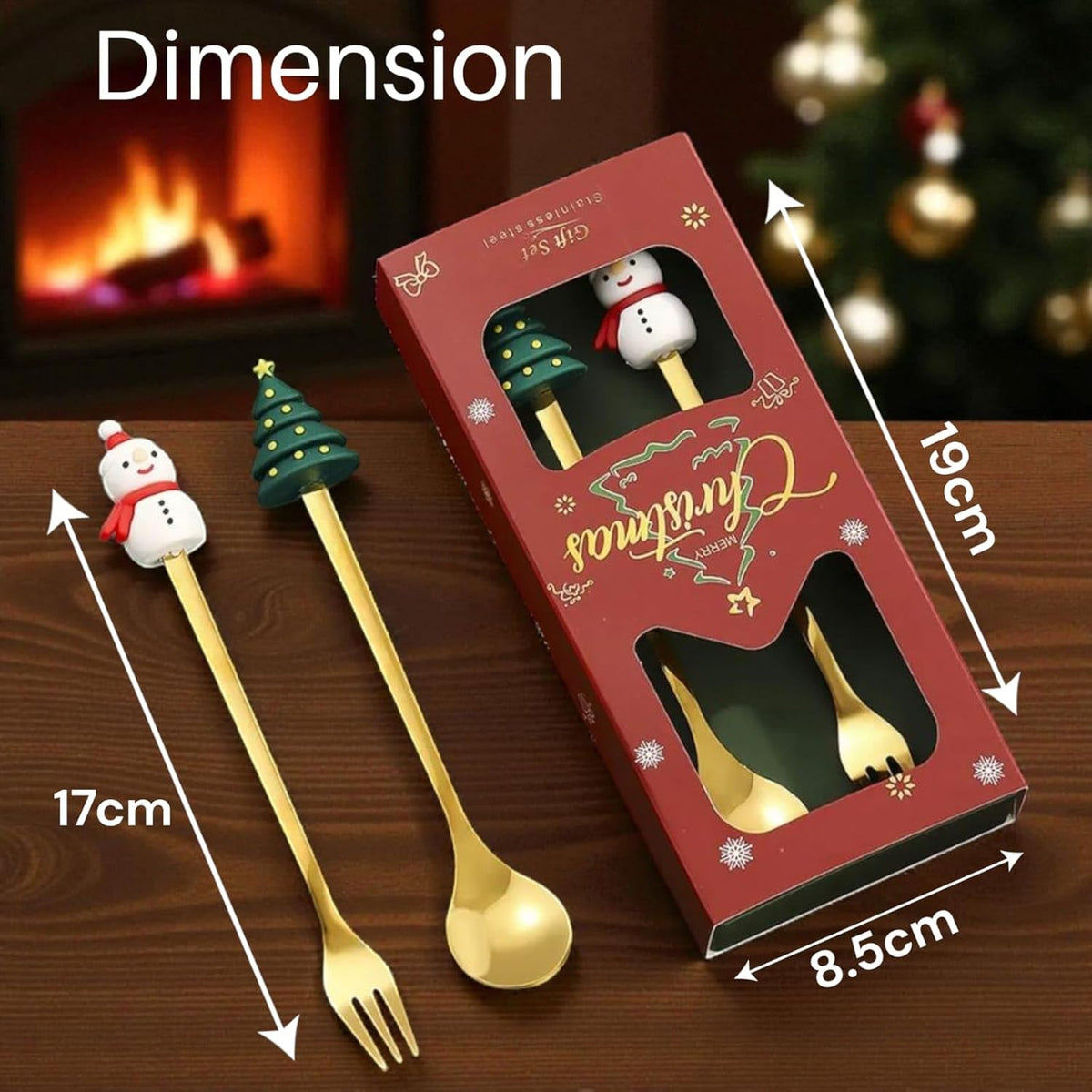 Christmas - Cutlery Set | Stainless Steel