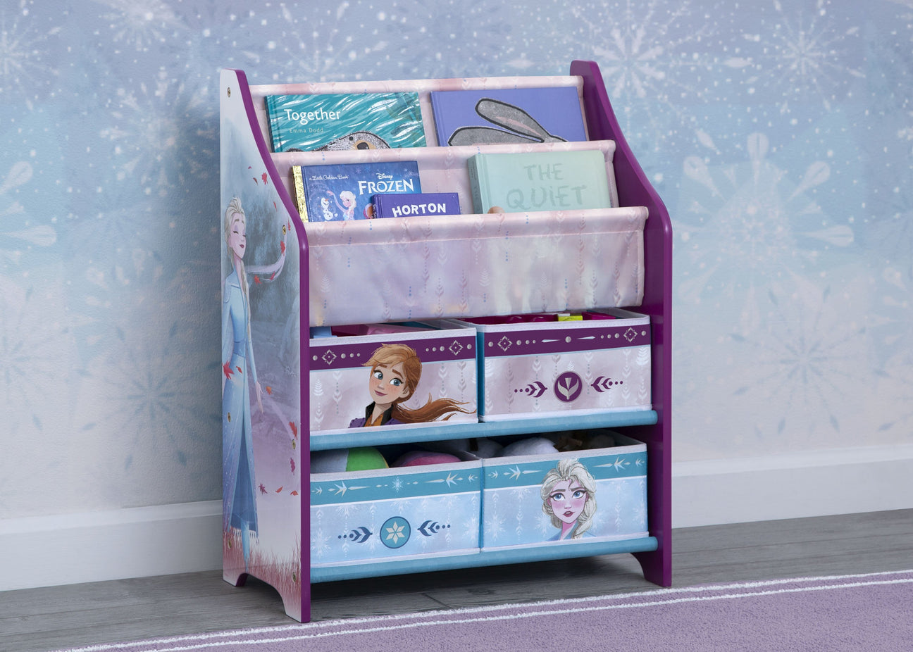 Disney - Frozen Book and Toy Organizer