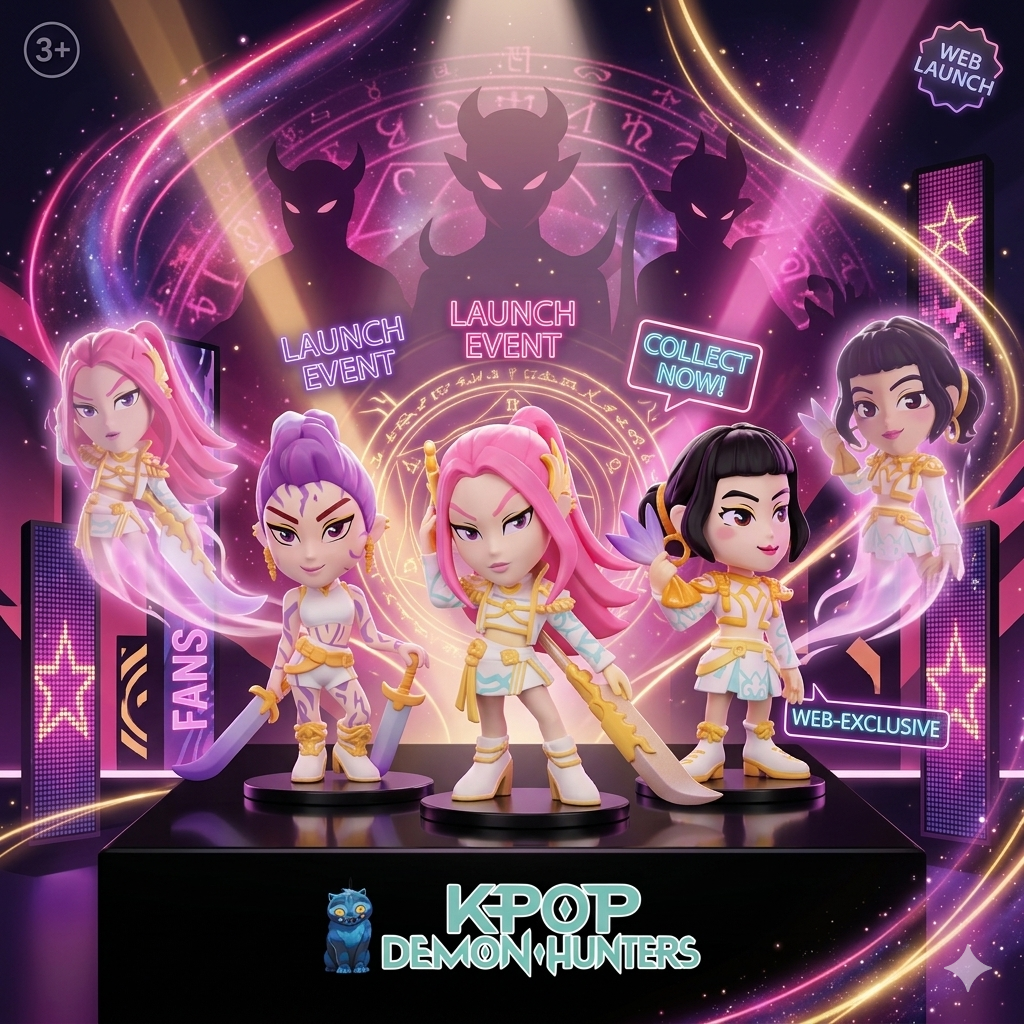 K-Pop | 3pcs Demon Hunters