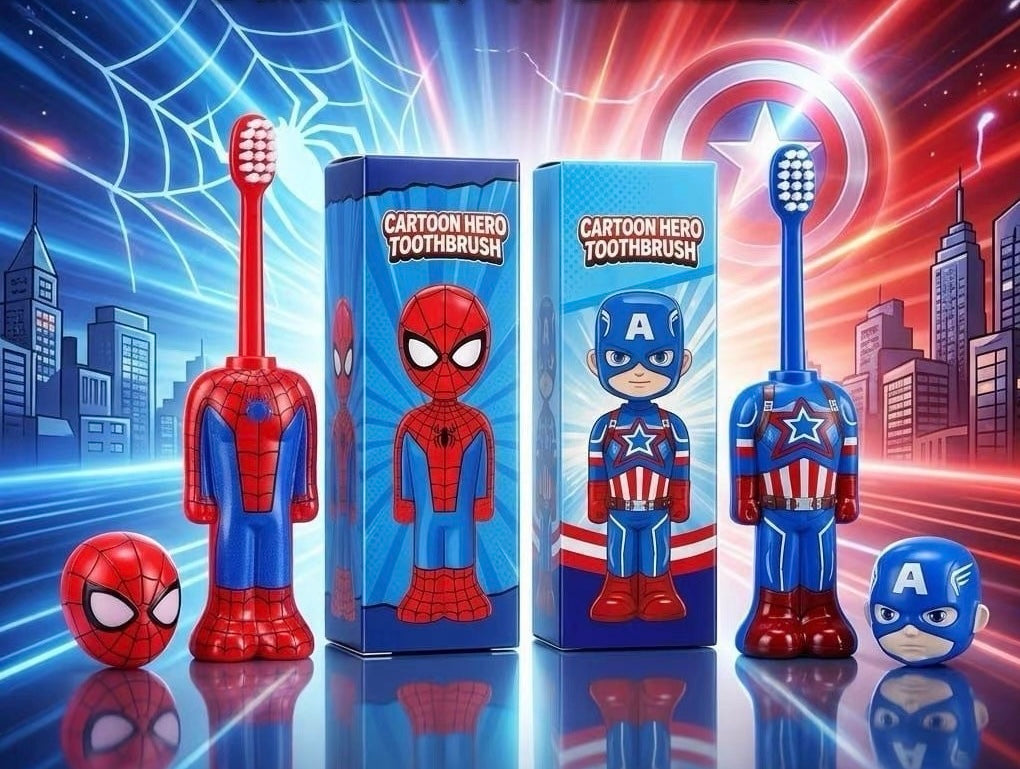Superheroes - 2pcs Baby Toothbrush