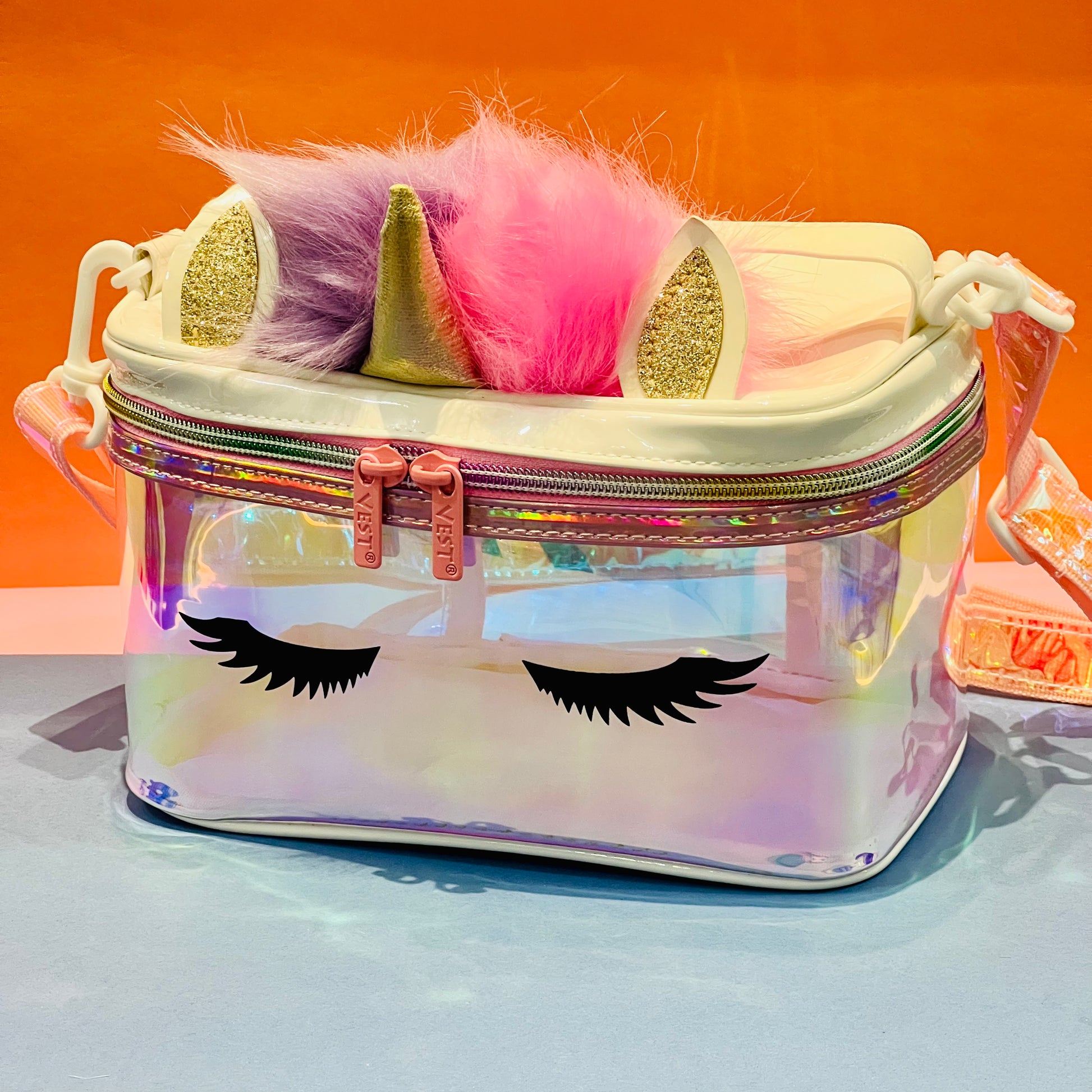 Holographic unicorn bag hotsell
