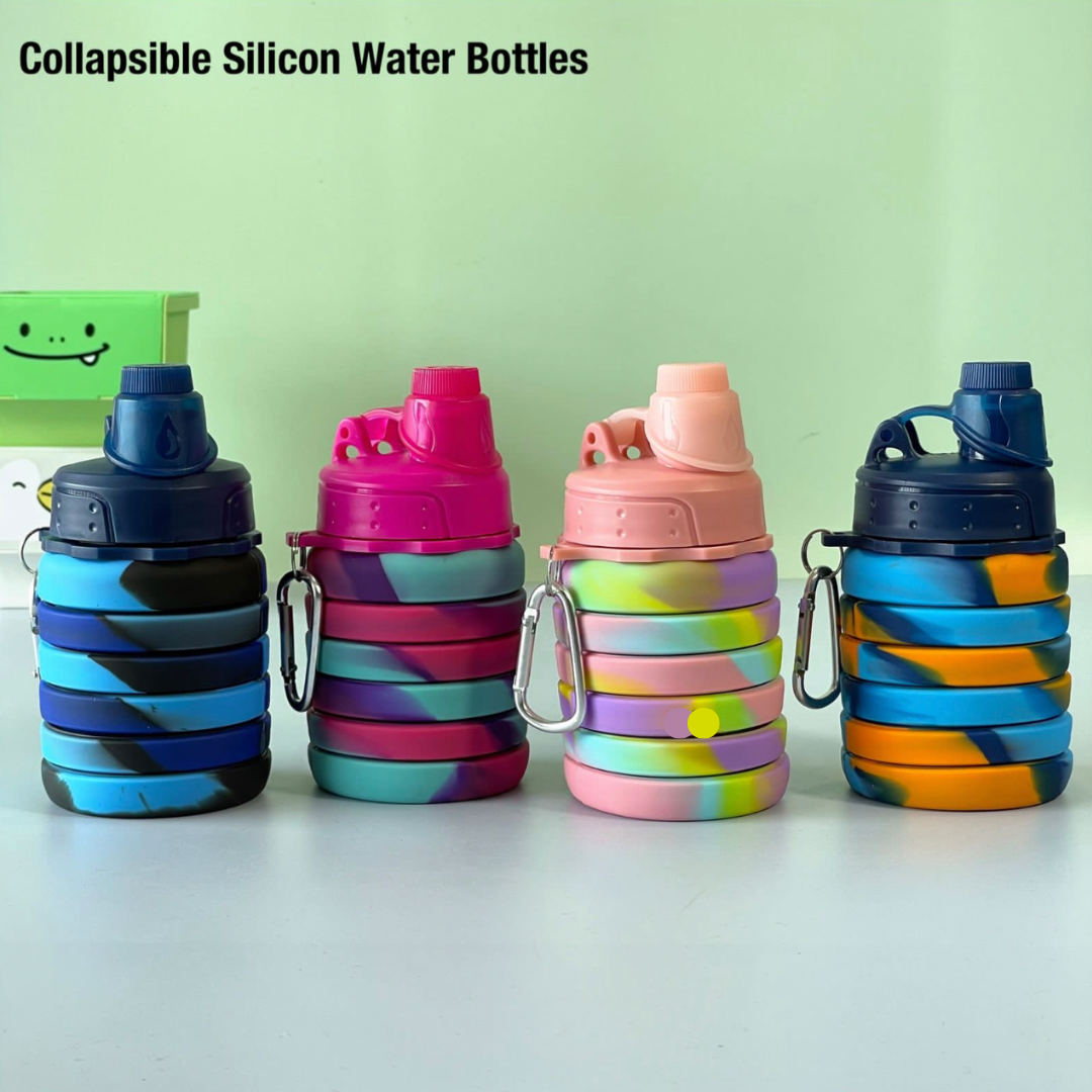 Collapsible Silicone Water Bottle - Istation Online Store