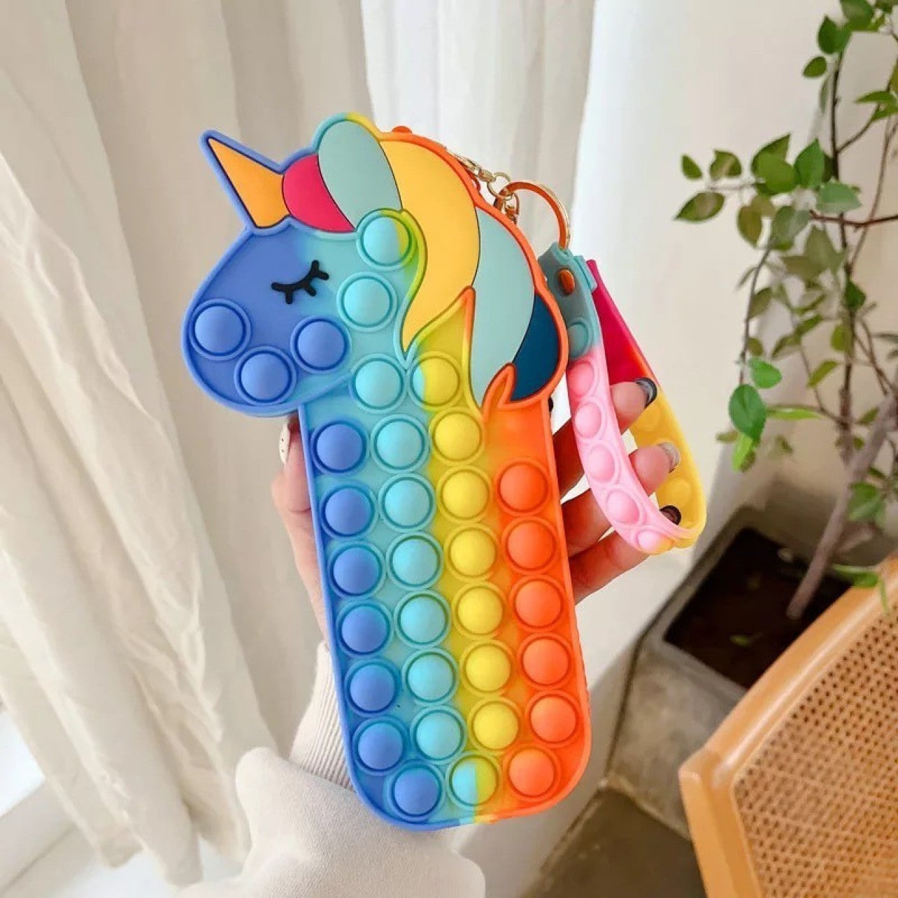 Cute Unicorn PopIt Pouch