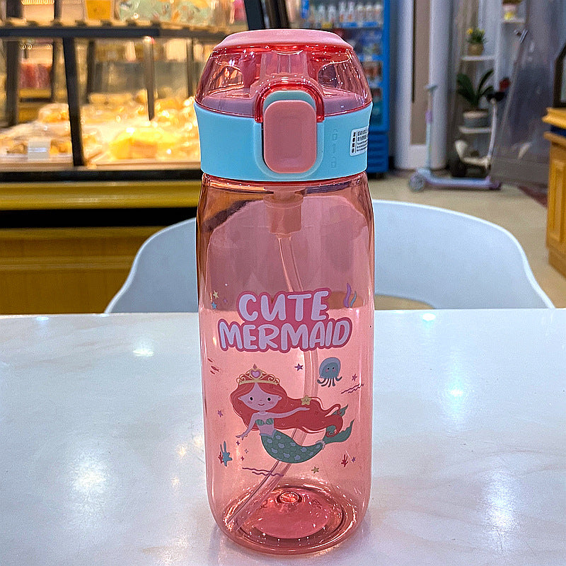 Cute Mermaid Kids Thermos Bottle