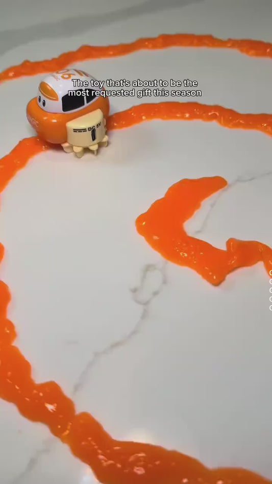 DIY Mite Track Car - Magic Slime