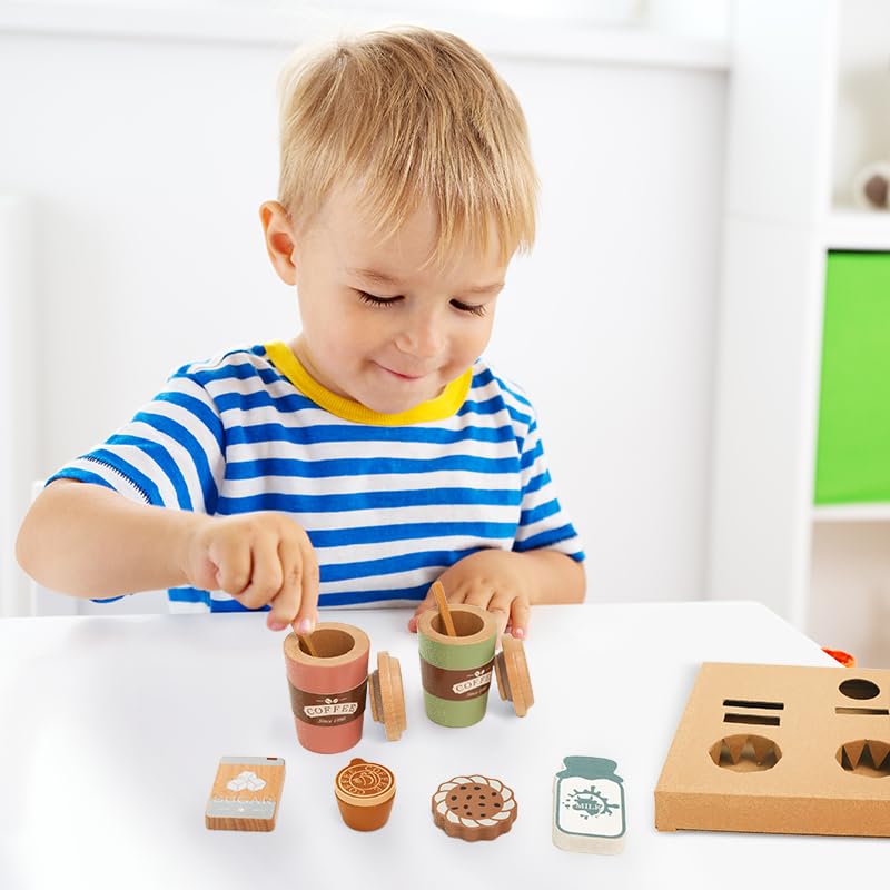 Wooden Coffee Time For children