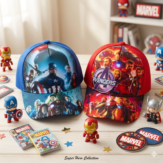 Super Heroes Baseball Caps