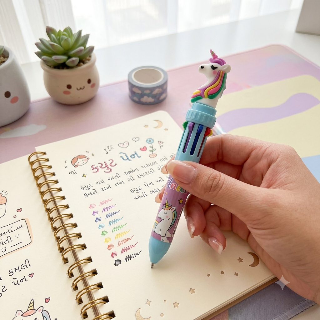 Unicorn | 10 in 1 Color Pen