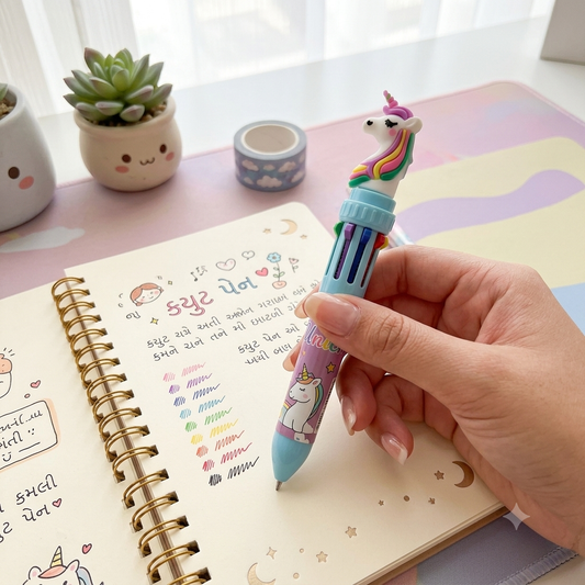 Unicorn | 10 in 1 Color Pen