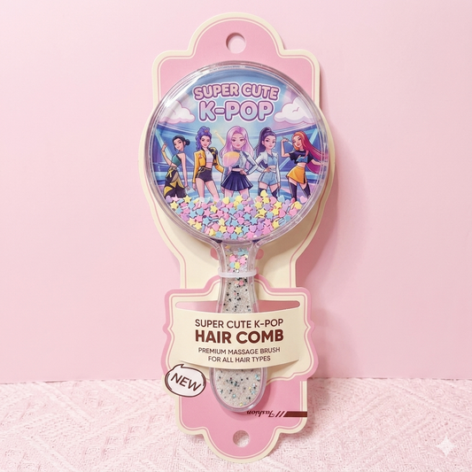K-pop Stylist Glitter Comb | 1pcs