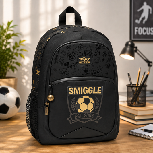 Football Gold - Smiggle 16” Premium Backpack