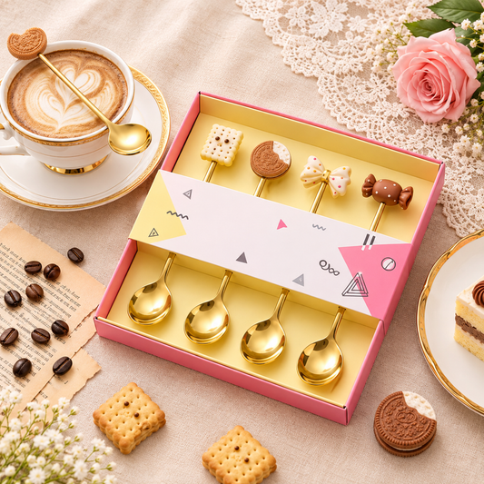 Sweet cafe - 4pcs Cutlery Set