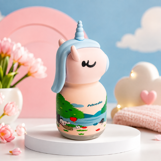 Afresh - Unicorn Insulated 3D Bottle | 200ml