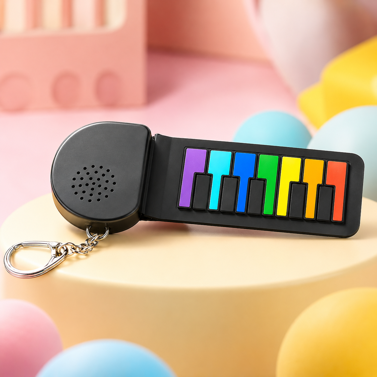 Mini Music- Roll up Piano Keychain