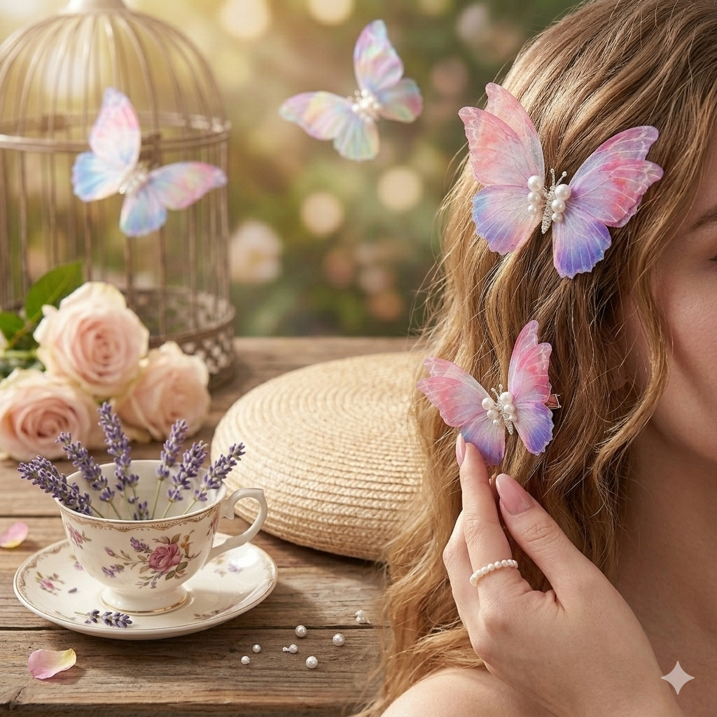 Cute Butterfly Hairpin