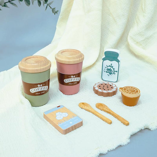 Wooden Coffee Time For children