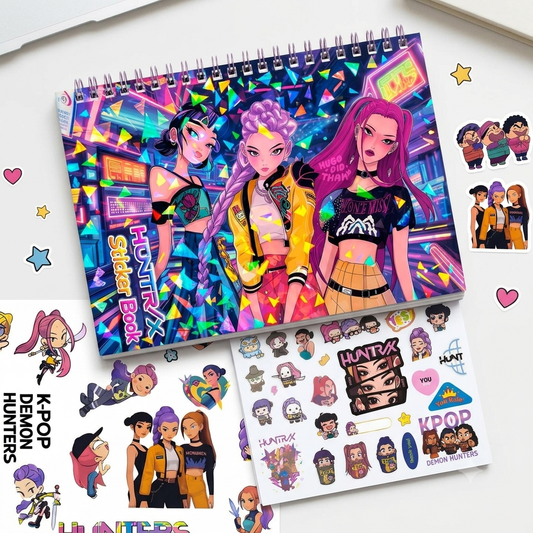 K-Pop Huntrix Sticker Book
