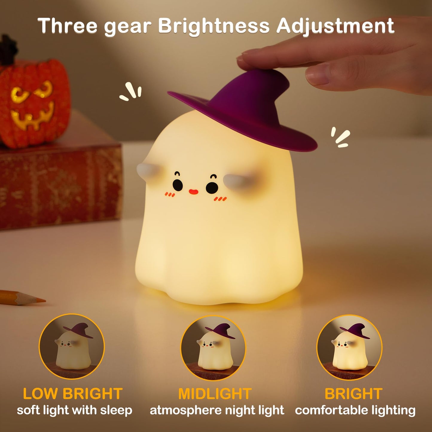 Ghost - Silicone Night Lamp