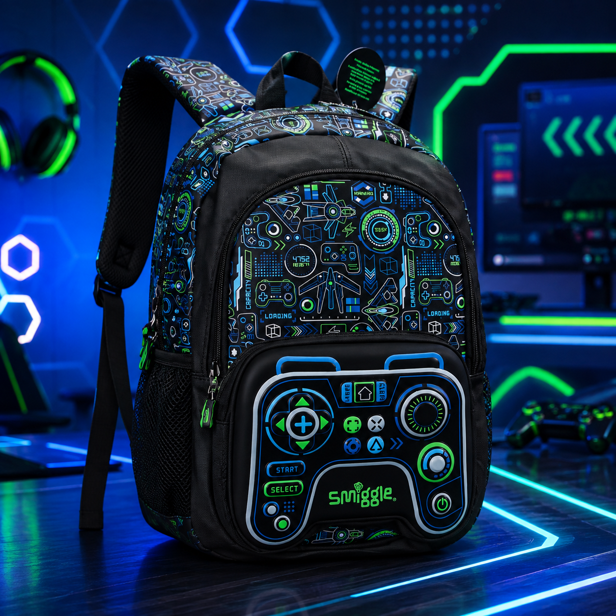 Video Games - Smiggle 16” Premium Backpack